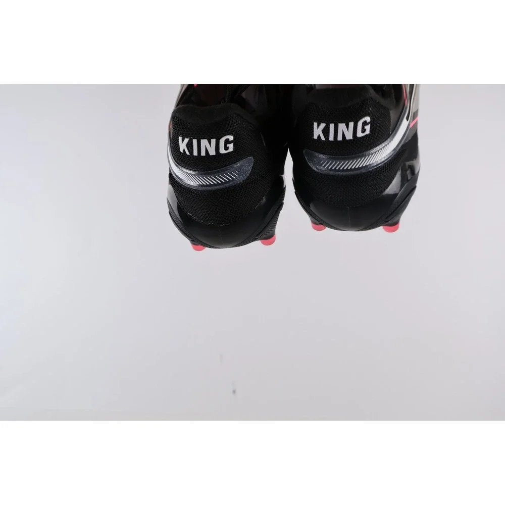 Puma Soccer Cleats King Ultimate Silver Black Pink Size 6 K-Better NEW